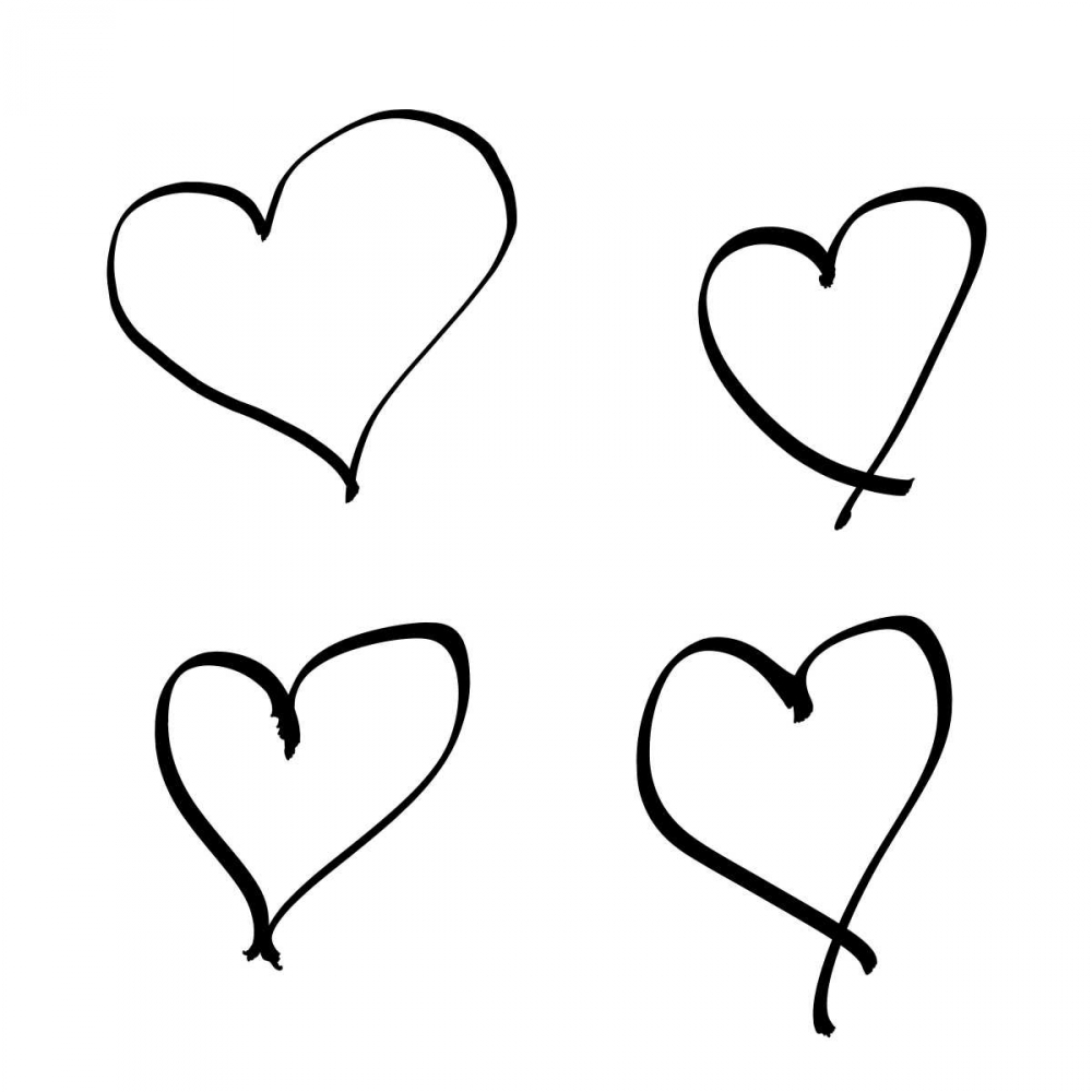 Handmade Hearts I art print by SD Graphics Studio for $57.95 CAD