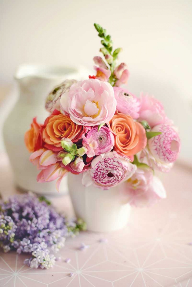 Casual Morning on Pink art print by Sarah Gardner for $57.95 CAD