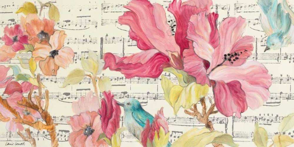 Tropical Grace Lyrics art print by Lanie Loreth for $57.95 CAD