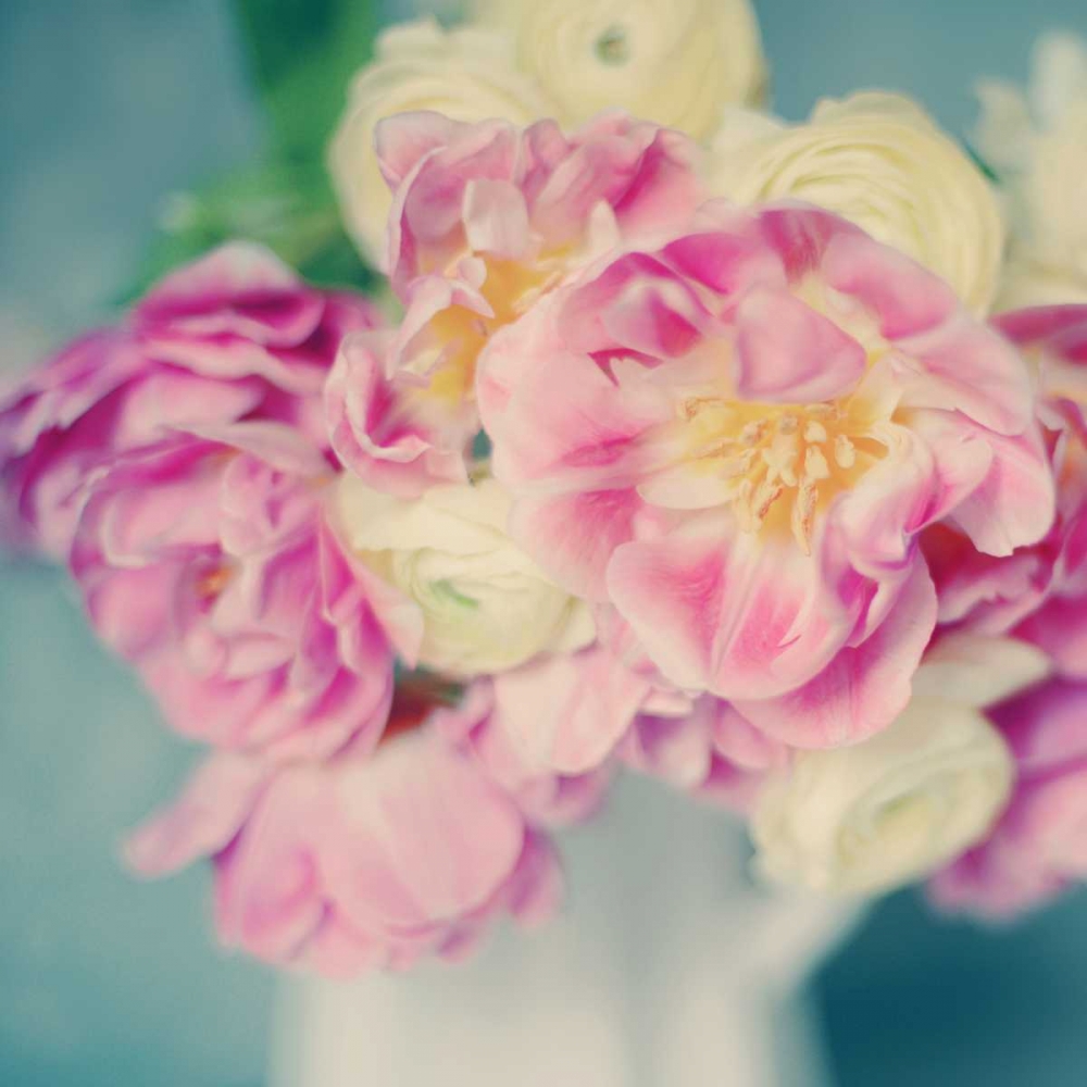 Blushing Blooms I art print by Sarah Gardner for $57.95 CAD