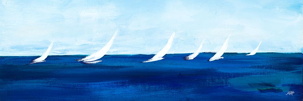 Windjammer Panel I art print by Julie DeRice for $57.95 CAD