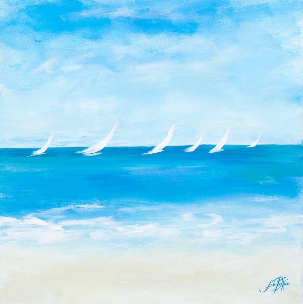 Windjammer I art print by Julie DeRice for $57.95 CAD