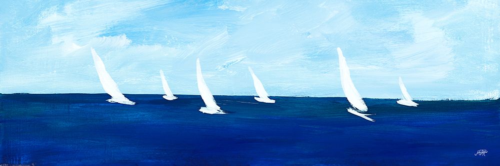 Windjammer Panel II art print by Julie DeRice for $57.95 CAD