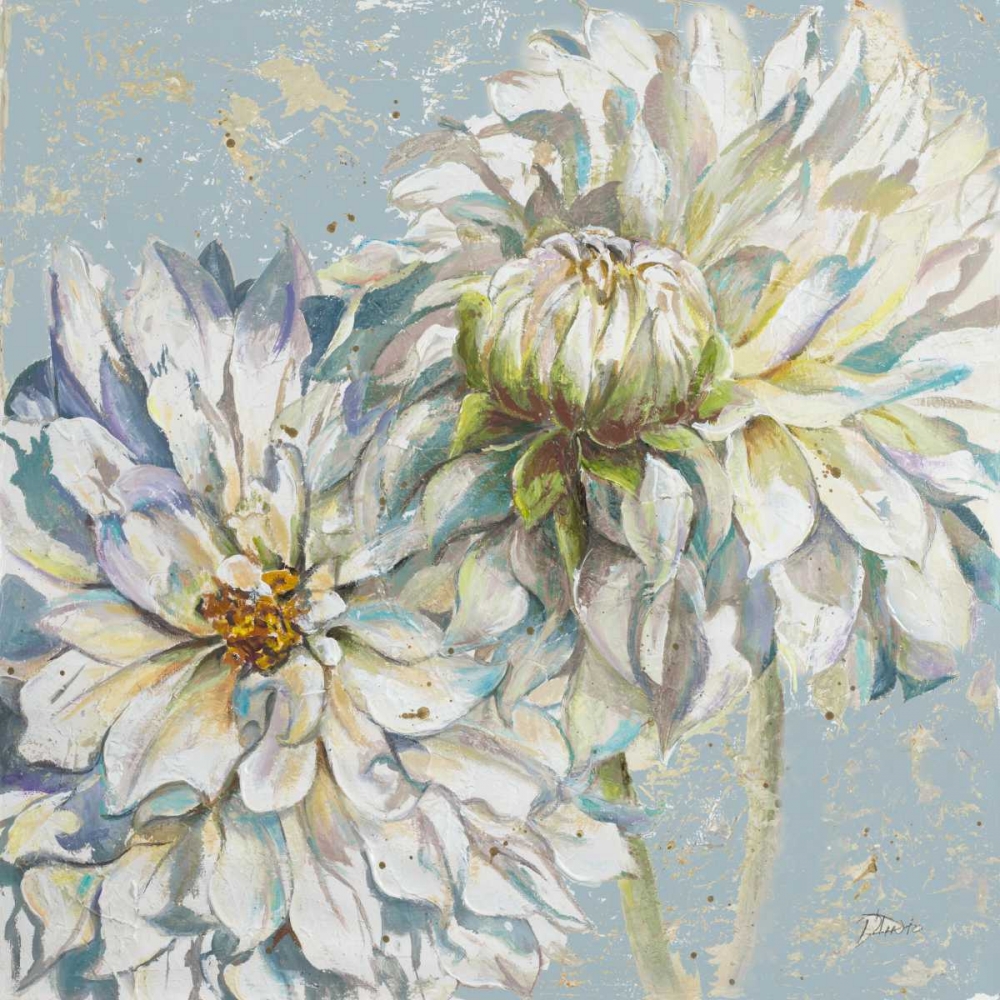 Cool Dahlias I art print by Patricia Pinto for $57.95 CAD