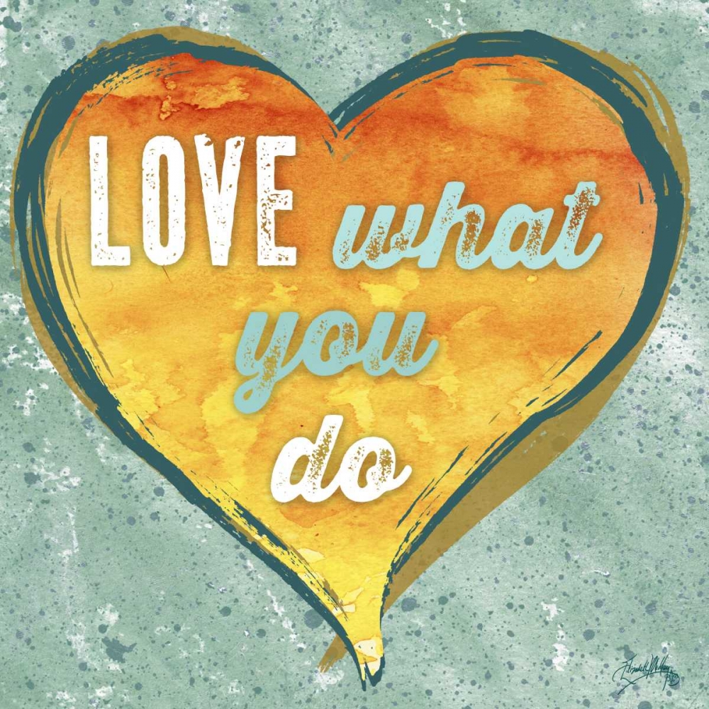 Do Love I art print by Elizabeth Medley for $57.95 CAD