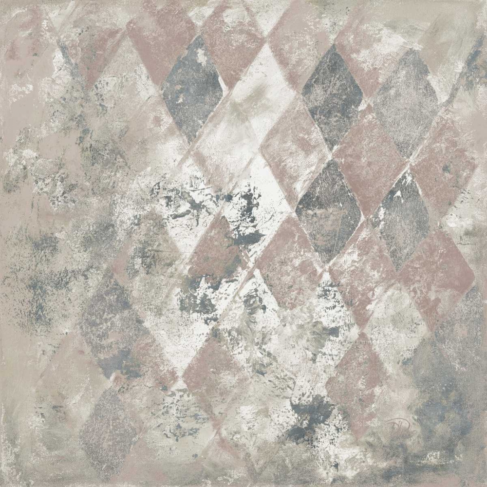 Peaceful Harlequin I art print by Patricia Pinto for $57.95 CAD