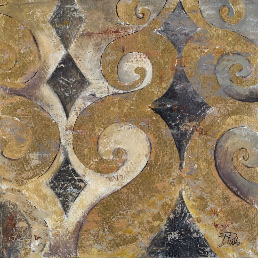 The Golden Ornaments art print by Patricia Pinto for $57.95 CAD