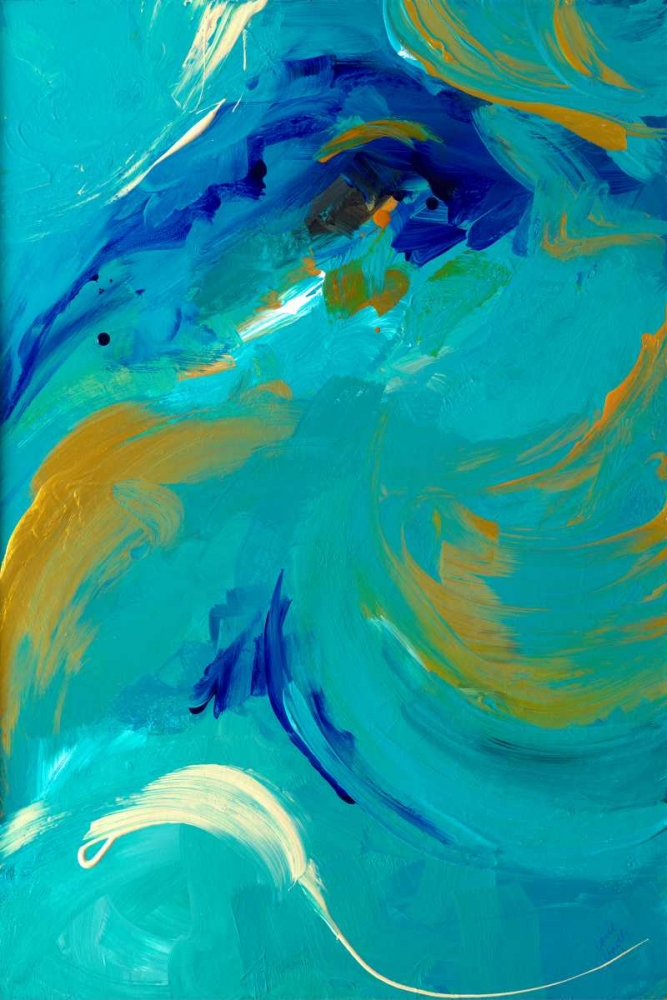 The Sea Sings in Teal art print by Lanie Loreth for $57.95 CAD