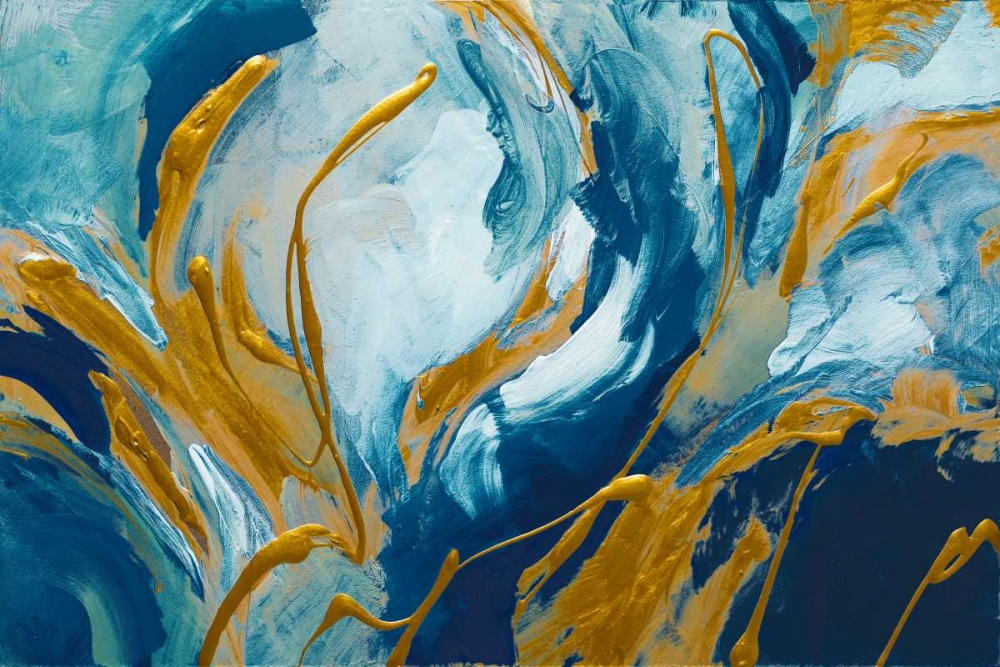 The Sea Sings in Blue art print by Lanie Loreth for $57.95 CAD