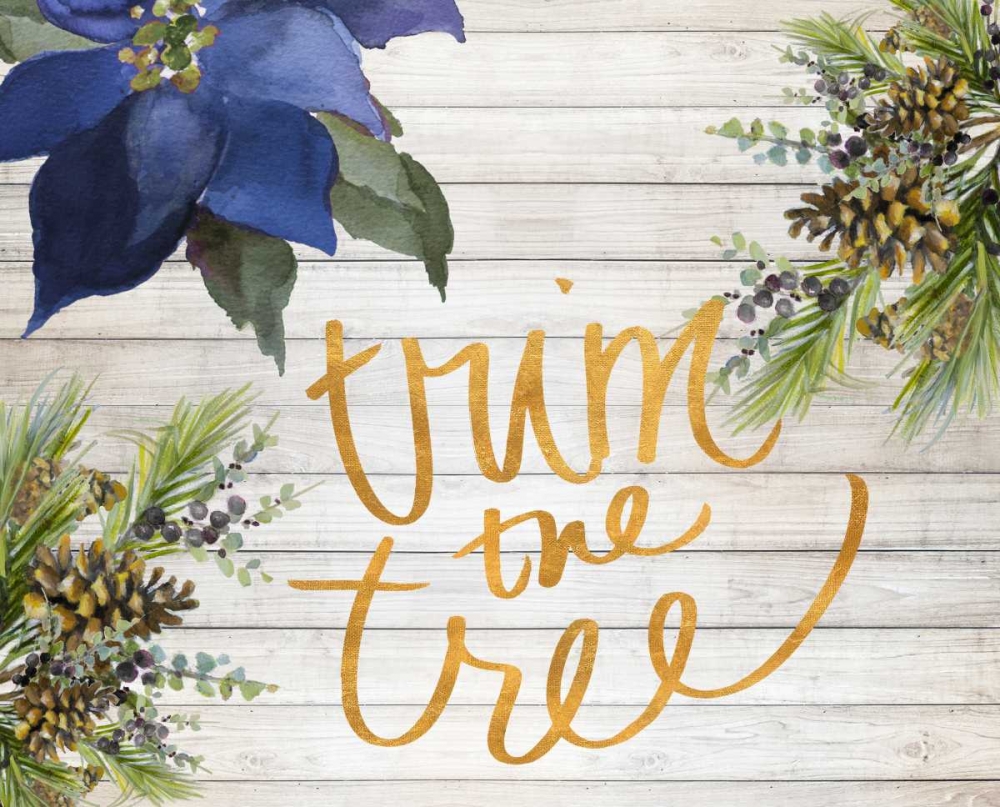 Trim The Tree art print by Lanie Loreth for $57.95 CAD