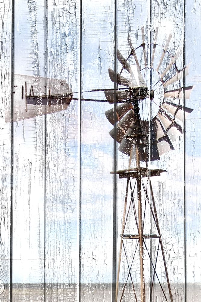 White Washed Windmill art print by Anna Coppel for $57.95 CAD