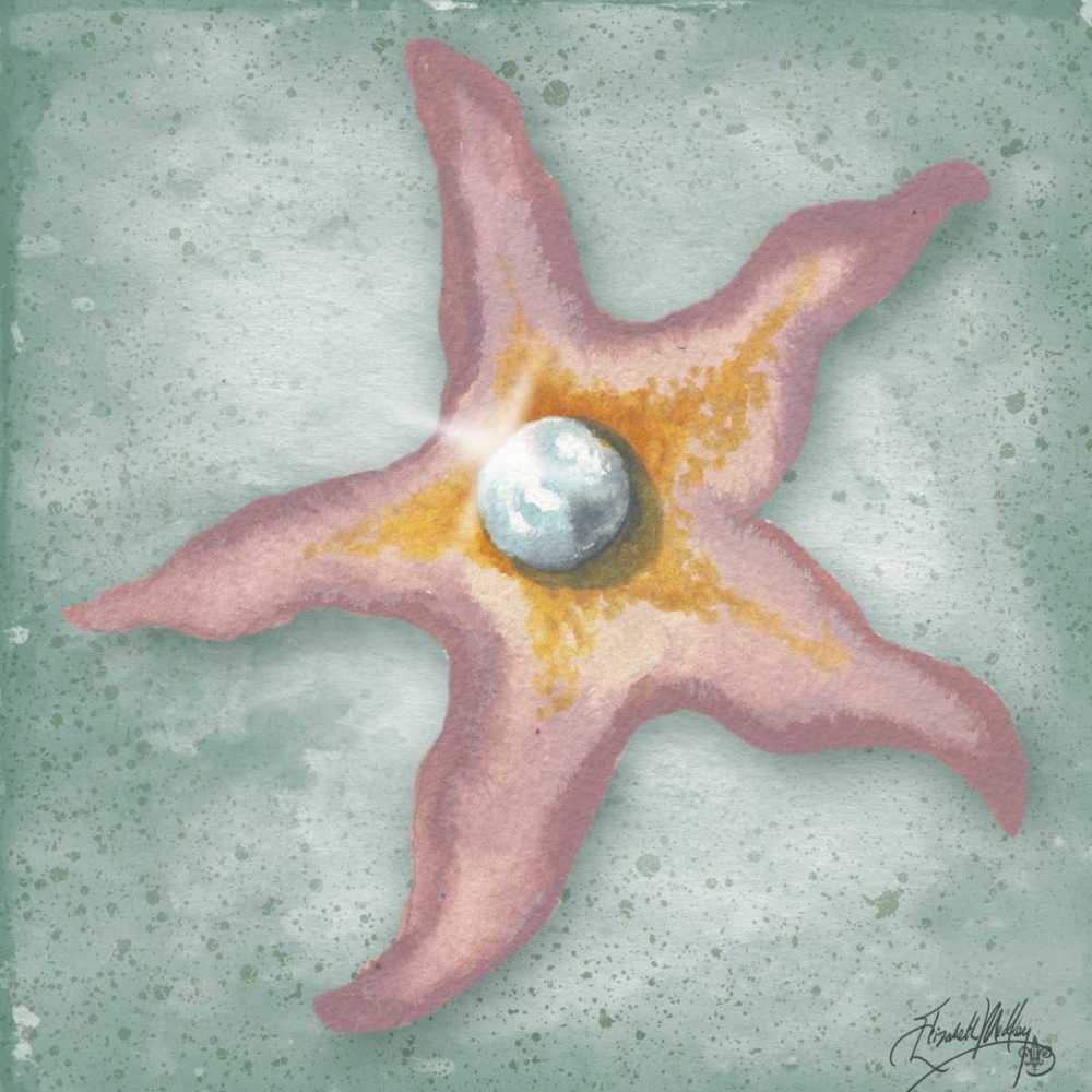 Mermaid Treasure II art print by Elizabeth Medley for $57.95 CAD