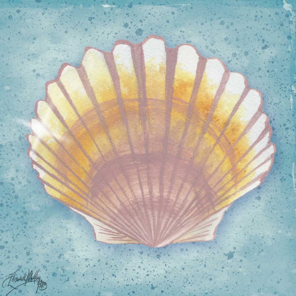 Mermaid Treasure V art print by Elizabeth Medley for $57.95 CAD
