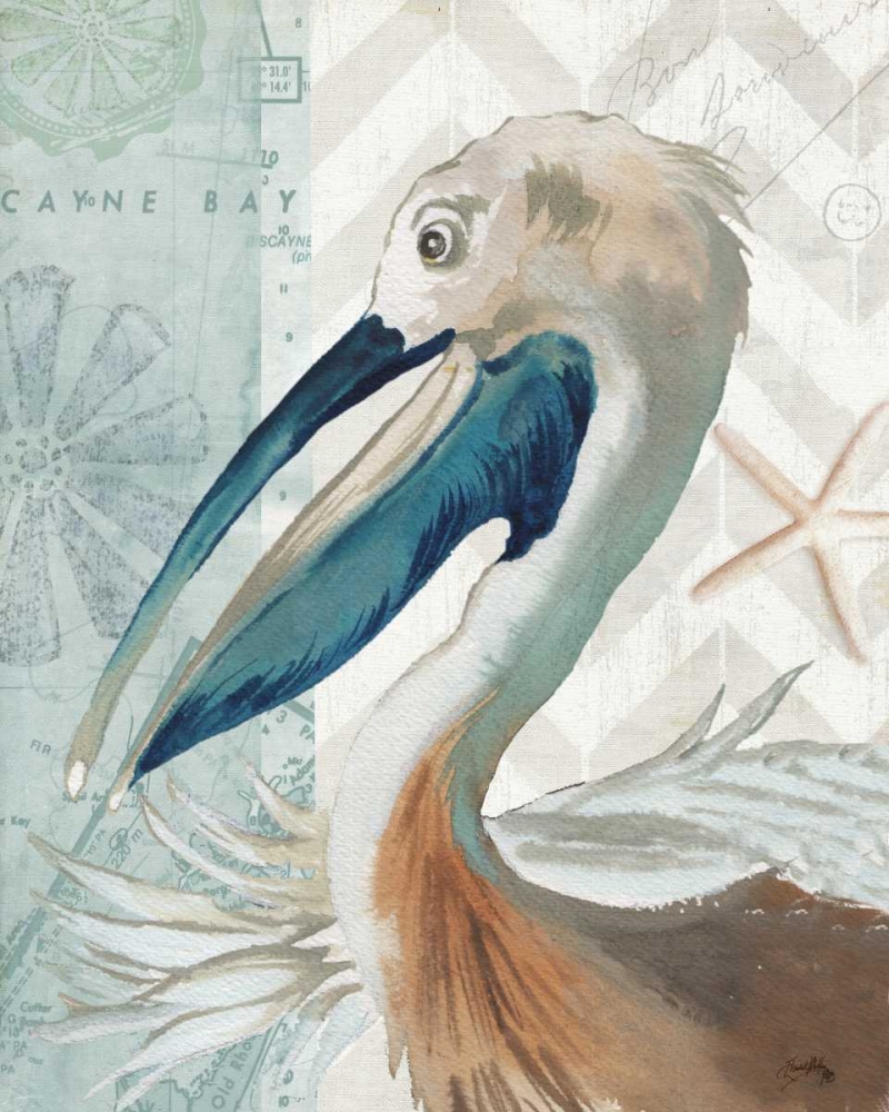 Nautical World I art print by Elizabeth Medley for $57.95 CAD