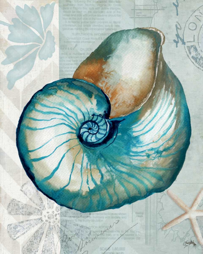 Nautical World III art print by Elizabeth Medley for $57.95 CAD