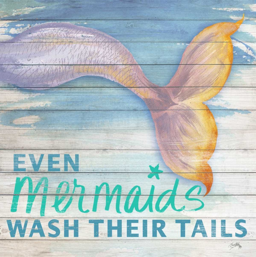 Mermaid Bath II art print by Elizabeth Medley for $57.95 CAD