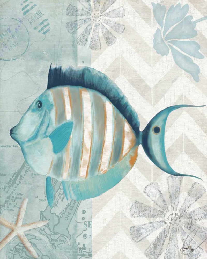 Nautical World VI art print by Elizabeth Medley for $57.95 CAD