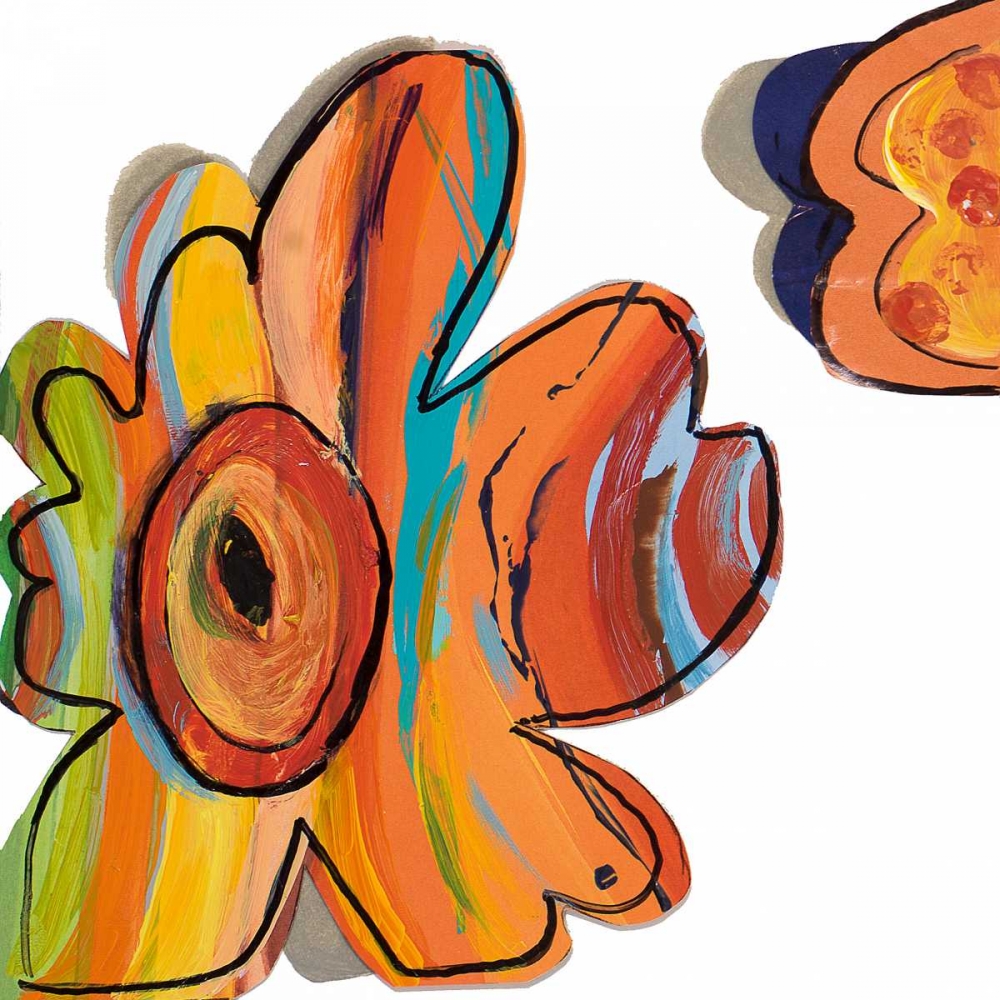 Collage Flowers I art print by Patricia Pinto for $57.95 CAD