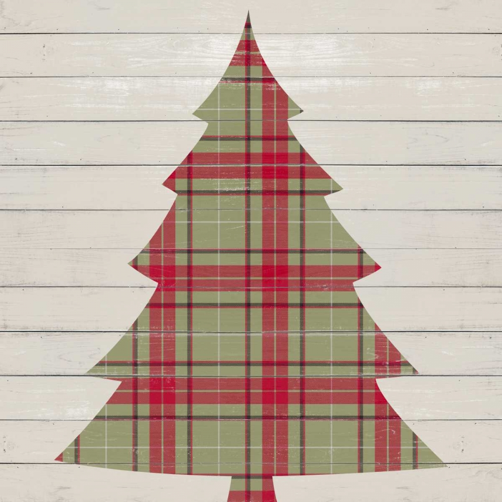 Plaid Christmas II art print by SD Graphics Studio for $57.95 CAD