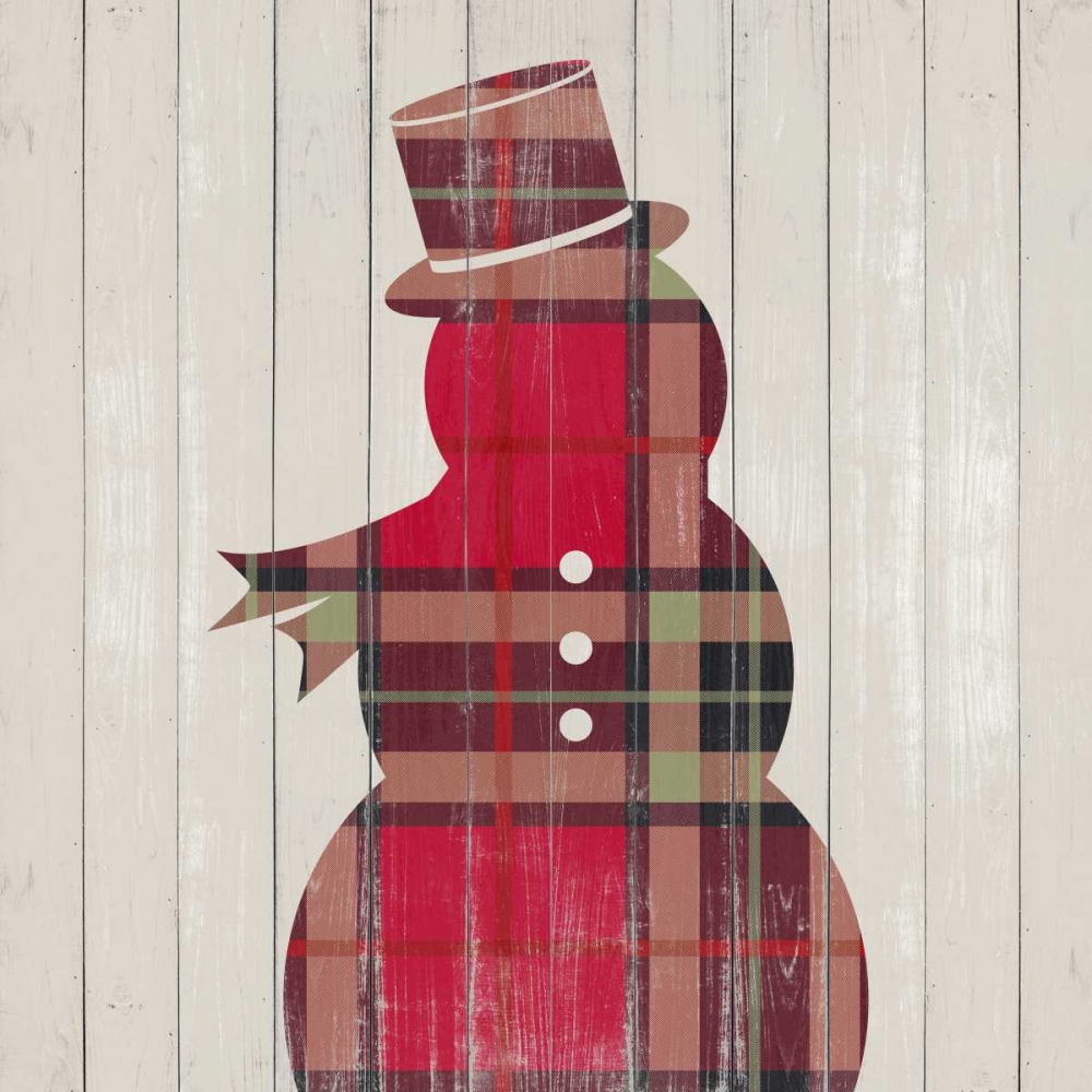 Plaid Christmas IV art print by SD Graphics Studio for $57.95 CAD