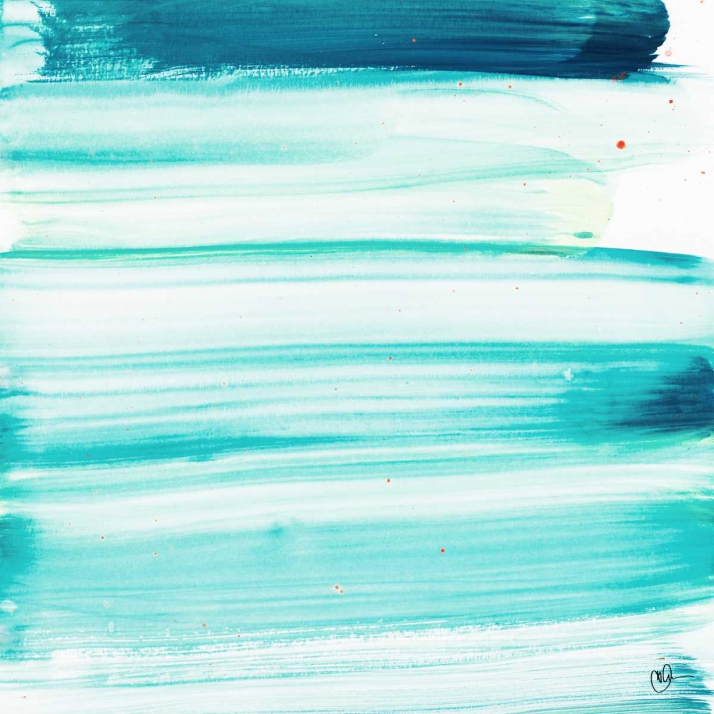 Blue Color Study I art print by Kat Papa for $57.95 CAD