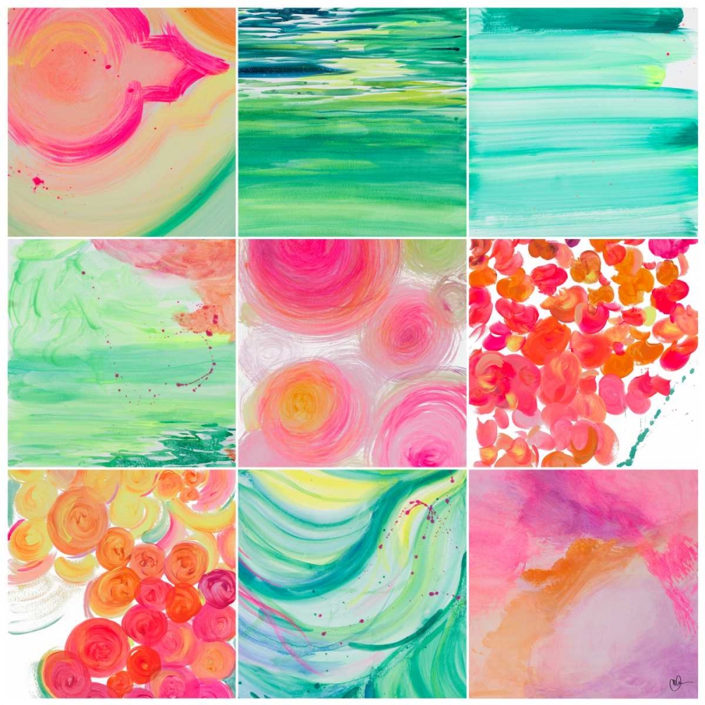 Colour Study Patch art print by Kat Papa for $57.95 CAD