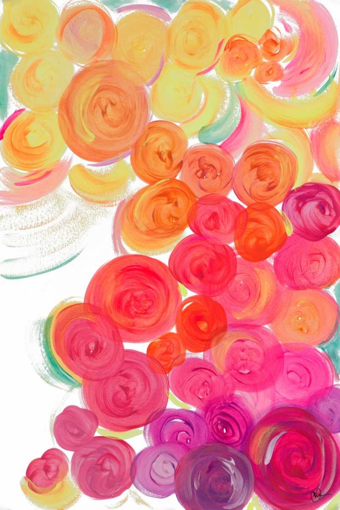 Dot Garden I art print by Kat Papa for $57.95 CAD