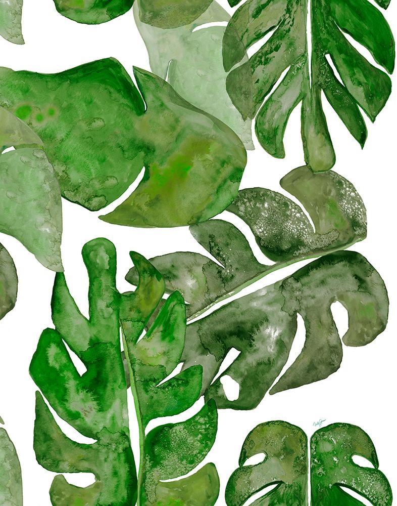 Watercolor Party I art print by Nola James for $57.95 CAD