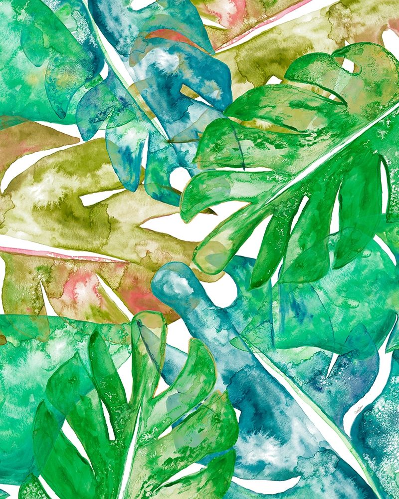 Bed of Leaves I art print by Nola James for $57.95 CAD