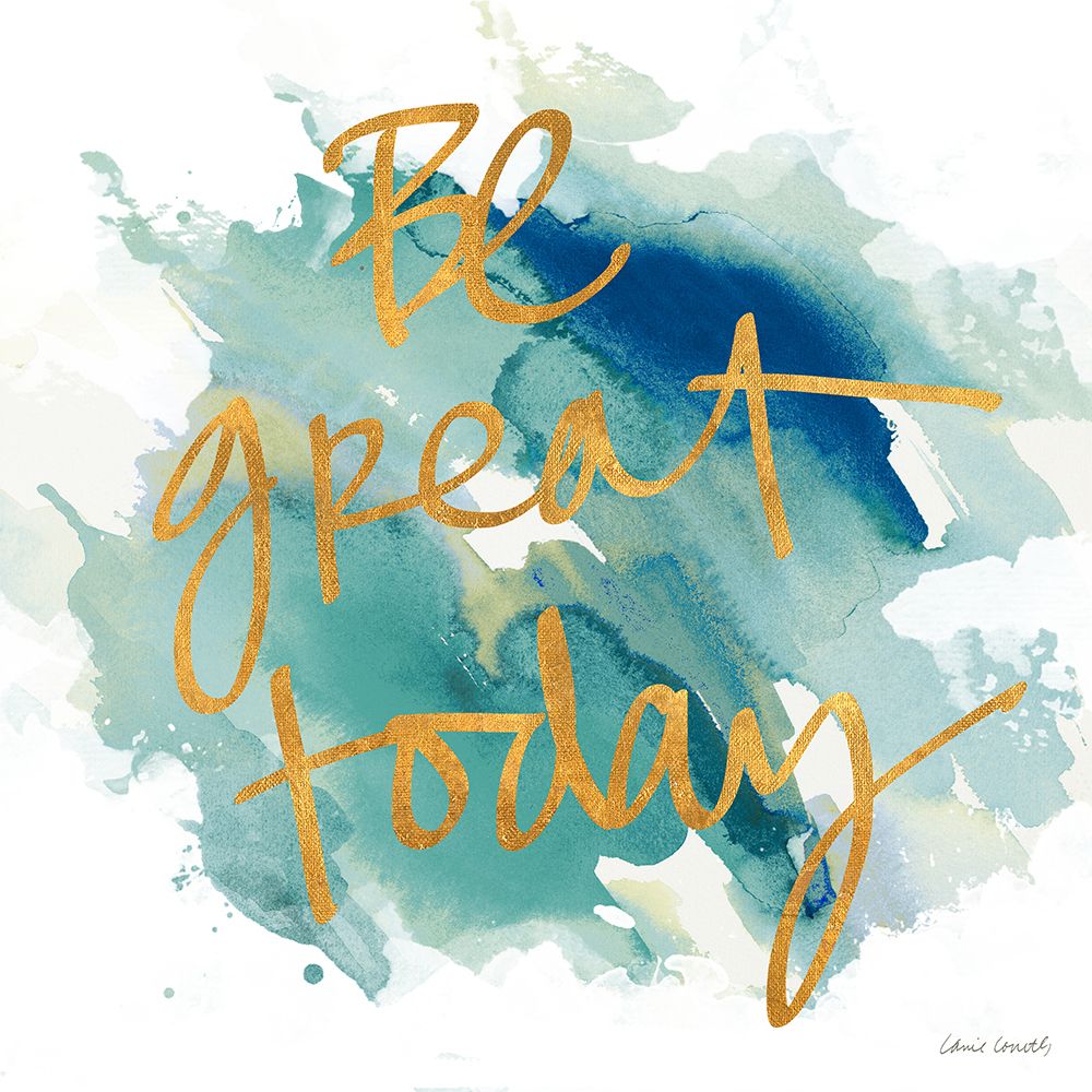 Be Great I art print by Lanie Loreth for $57.95 CAD