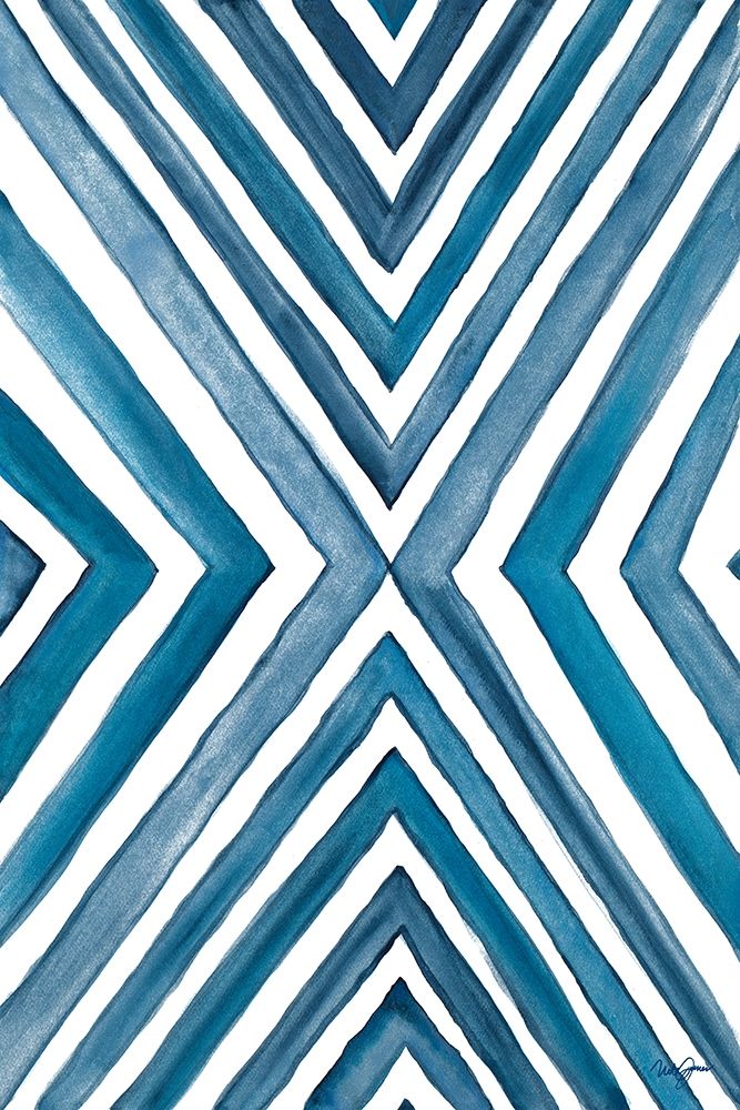 Angled Indigo art print by Kat Papa for $57.95 CAD
