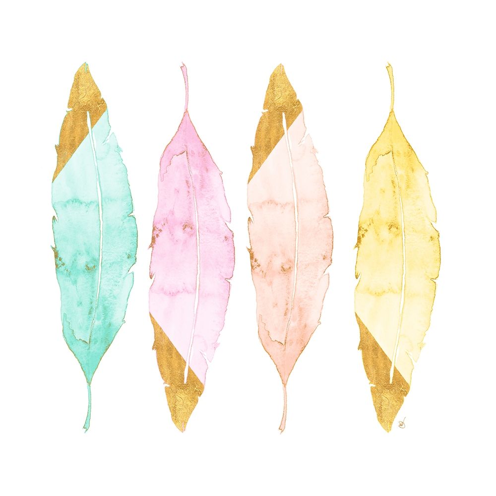 Four Feathers art print by Nola James for $57.95 CAD