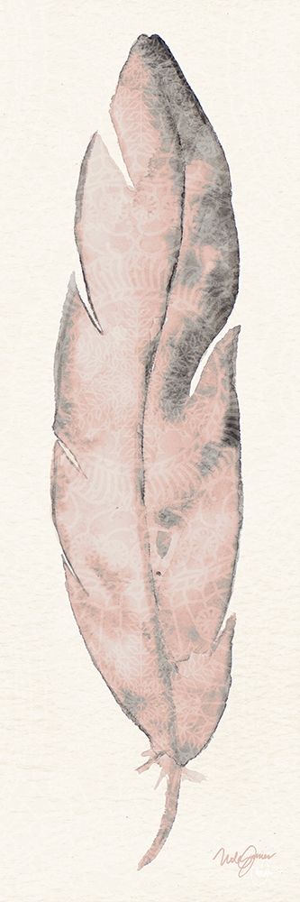 Single Feather I art print by Nola James for $57.95 CAD