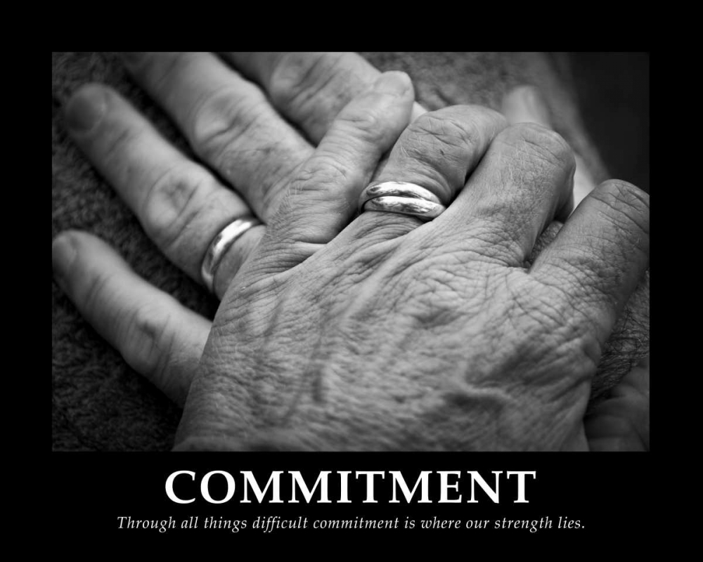 Commitment art print by Gail Peck for $57.95 CAD