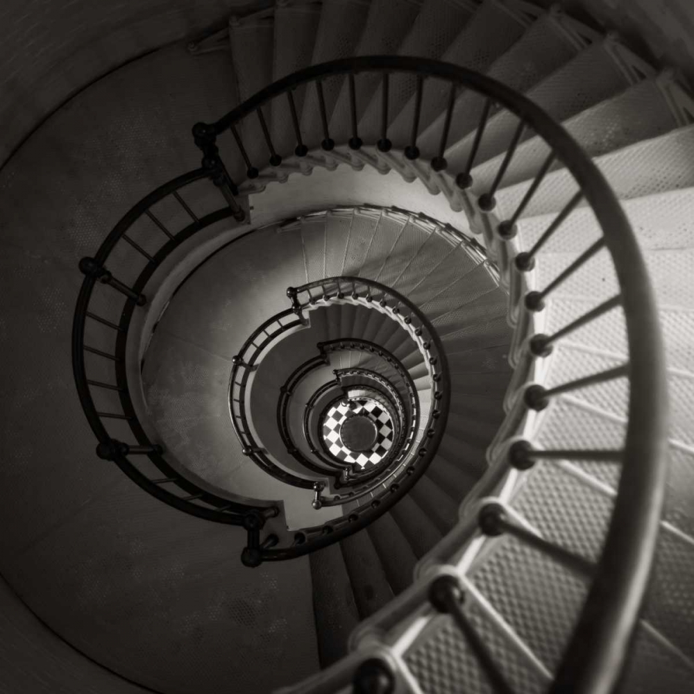 Lighthouse Staircase art print by Gail Peck for $57.95 CAD