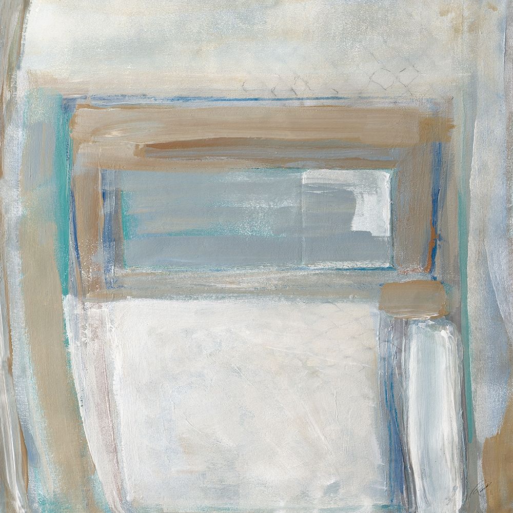 Grey Squares I art print by Merri Pattinian for $57.95 CAD