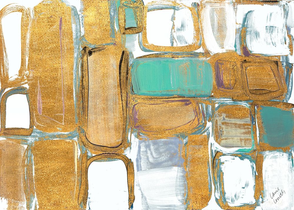 Gold Standing Imitation II art print by Lanie Loreth for $57.95 CAD