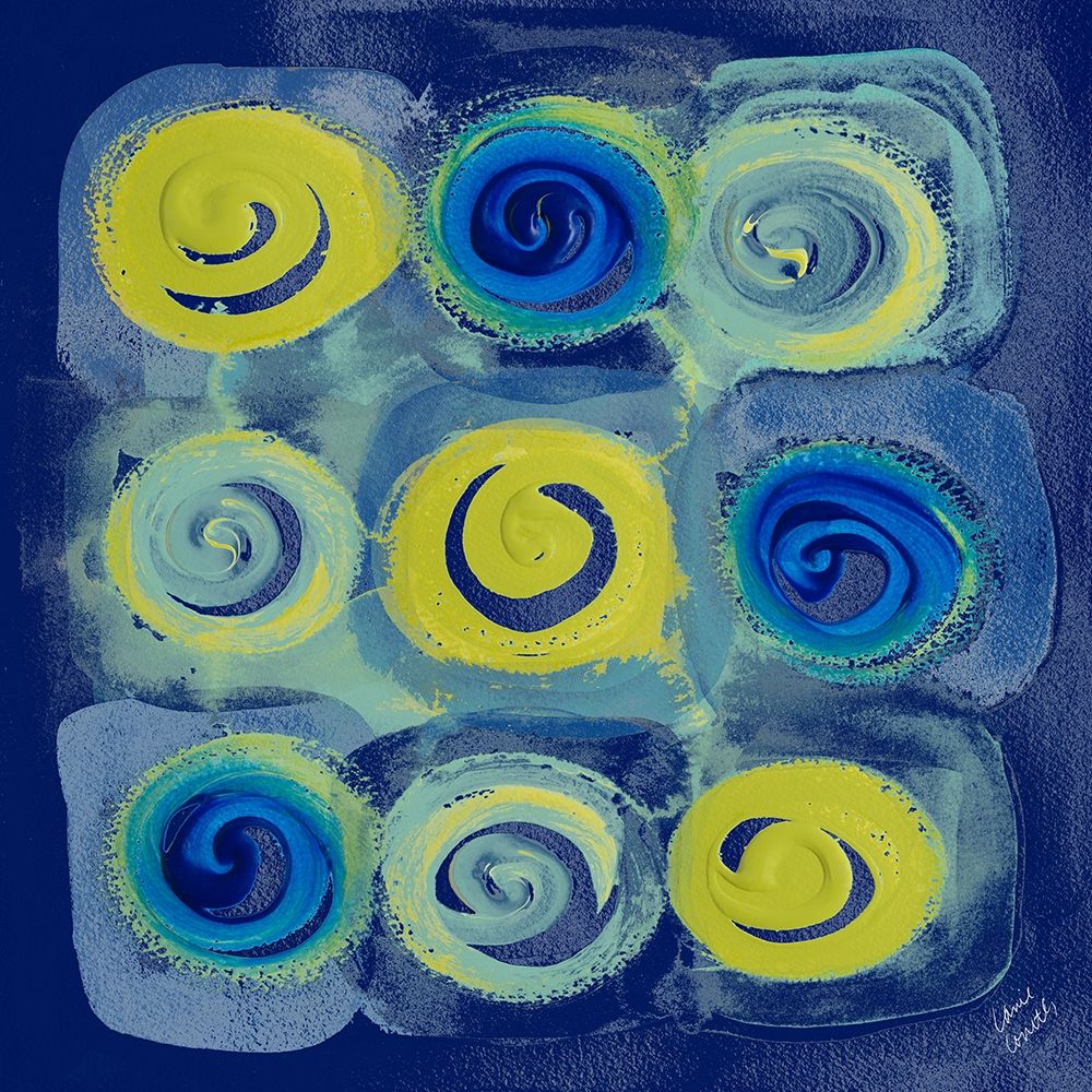 Indigo Modern Joy I art print by Lanie Loreth for $57.95 CAD