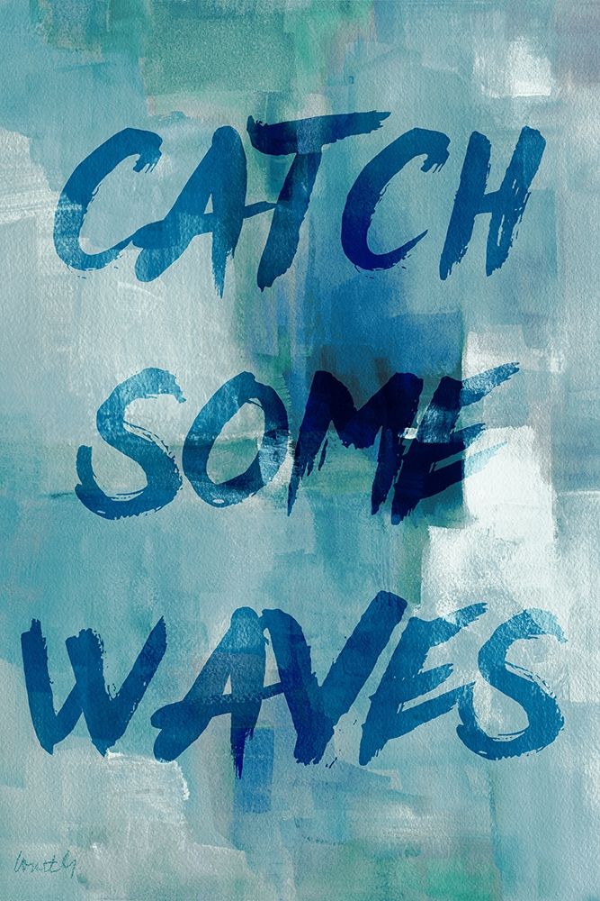 Blue Waves I art print by Lanie Loreth for $57.95 CAD