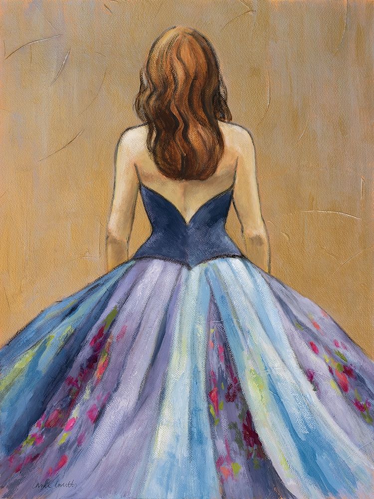 Still Woman In Dress art print by Lanie Loreth for $57.95 CAD