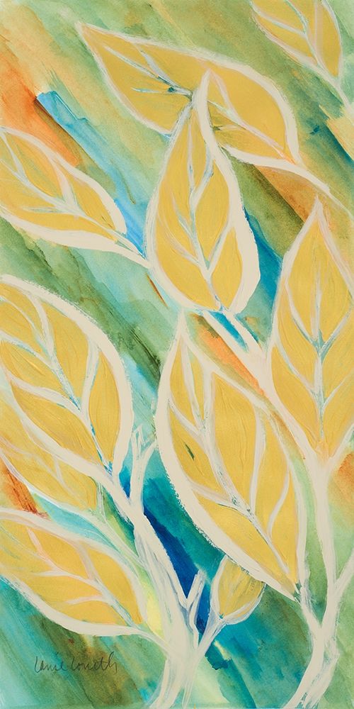 Swaying Leaves II art print by Lanie Loreth for $57.95 CAD