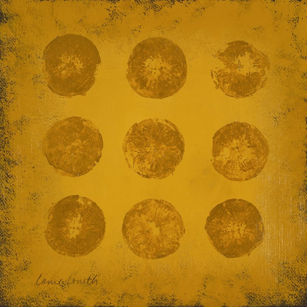 All Lined Up- Citrus art print by Lanie Loreth for $57.95 CAD