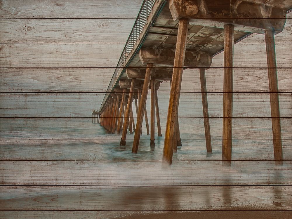 Pier on Wood I art print by Bill Carson Photography for $57.95 CAD