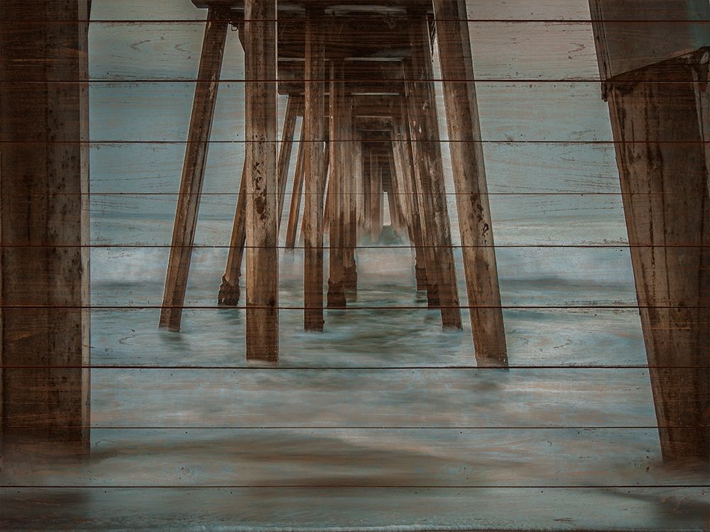Pier on Wood II art print by Bill Carson Photography for $57.95 CAD