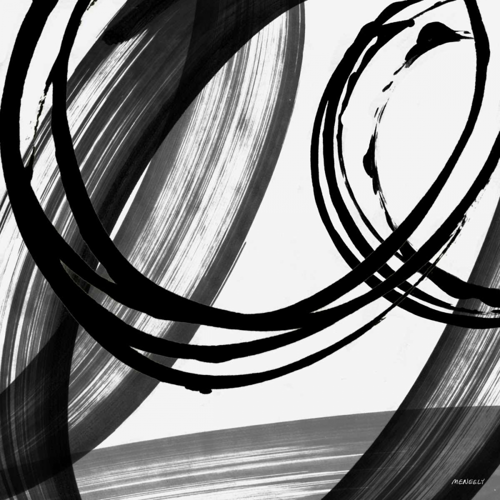 Black and White Pop I art print by Dan Meneely for $57.95 CAD