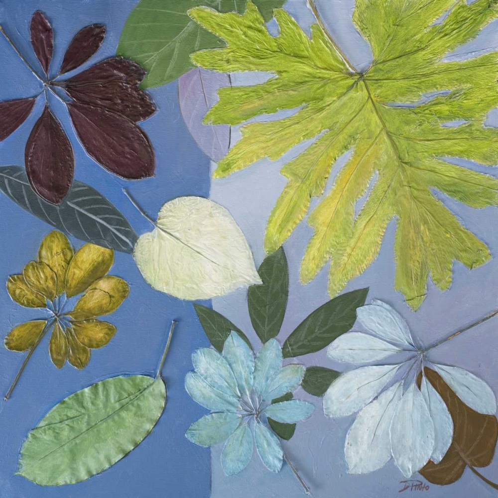 Blue Garden I art print by Patricia Pinto for $57.95 CAD