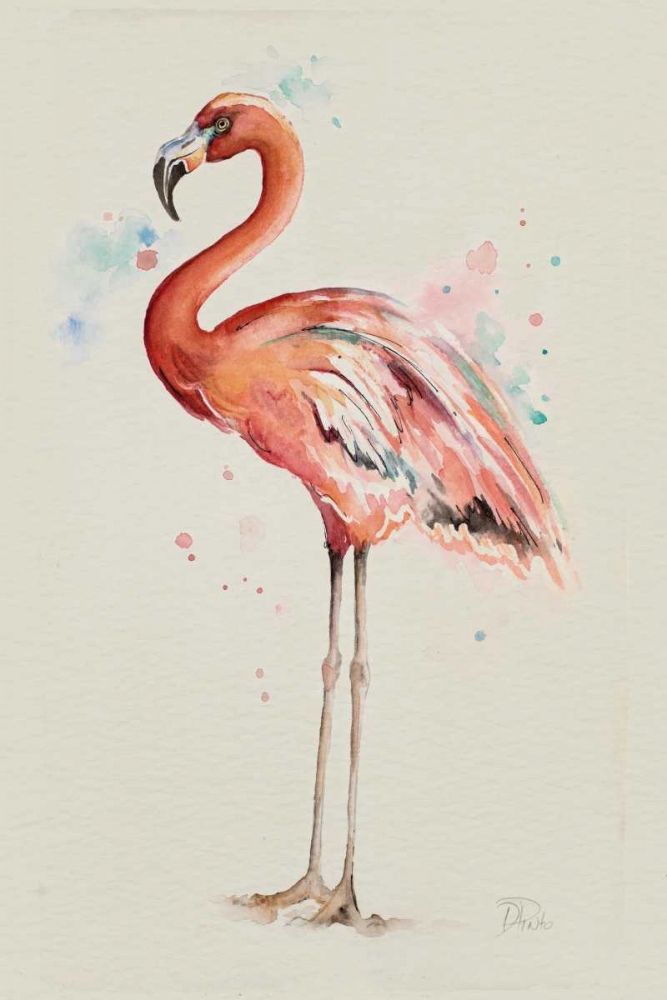 Flamingo in Shape art print by Patricia Pinto for $57.95 CAD