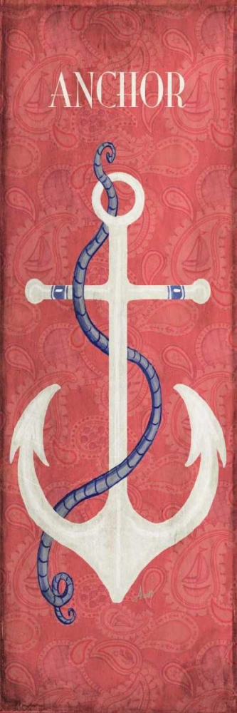 Oars and Anchors I art print by Andi Metz for $57.95 CAD