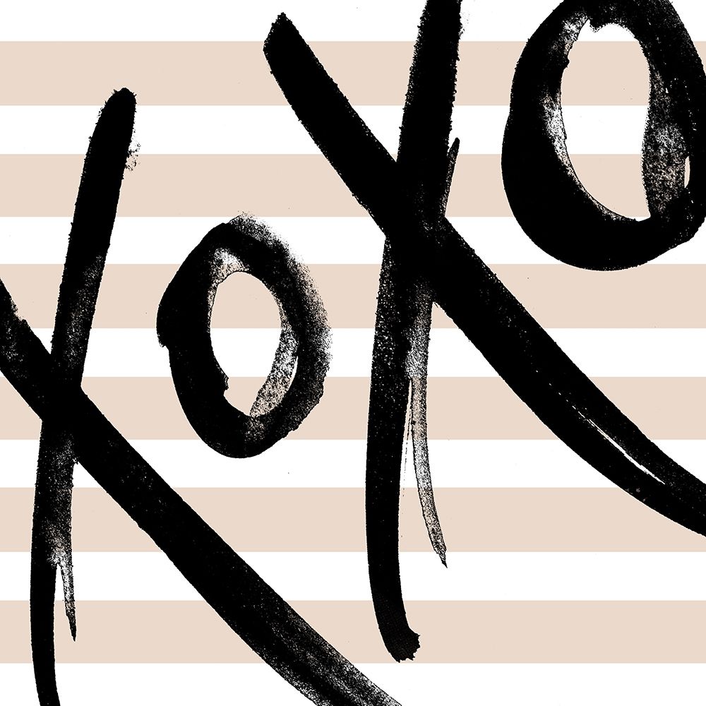 Neutral Glam XOXO art print by SD Graphics Studio for $57.95 CAD