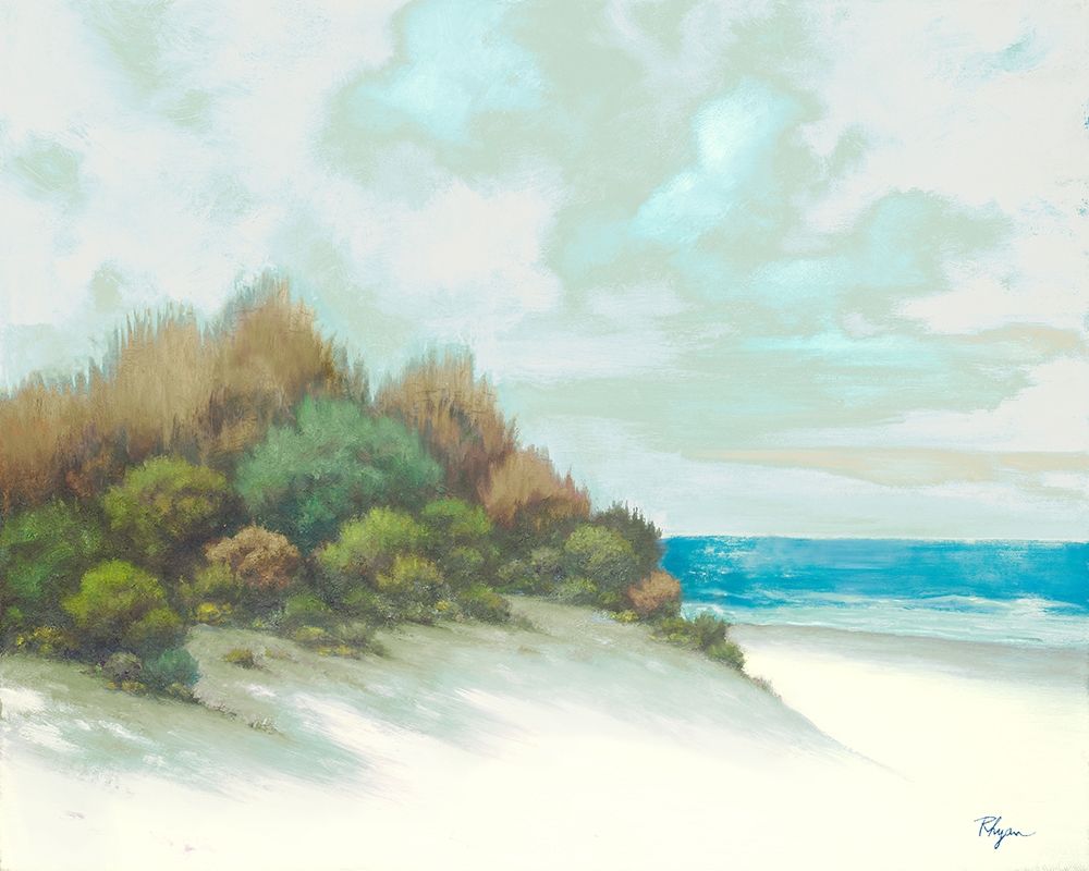 Seashore I art print by Vivien Rhyan for $57.95 CAD